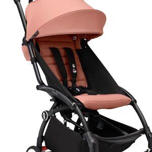 yoyo babyzen stroller peach cover in great condition